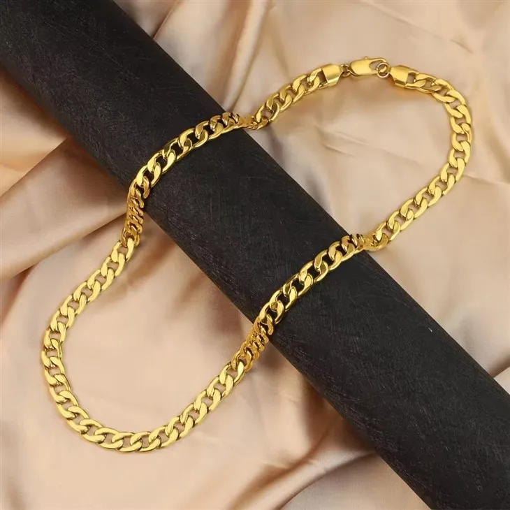 PVD 18K Gold Stainless Steel Miami Cuban Link Chain PVD 18K Gold Stainless Steel Miami Cuban Link Chain
