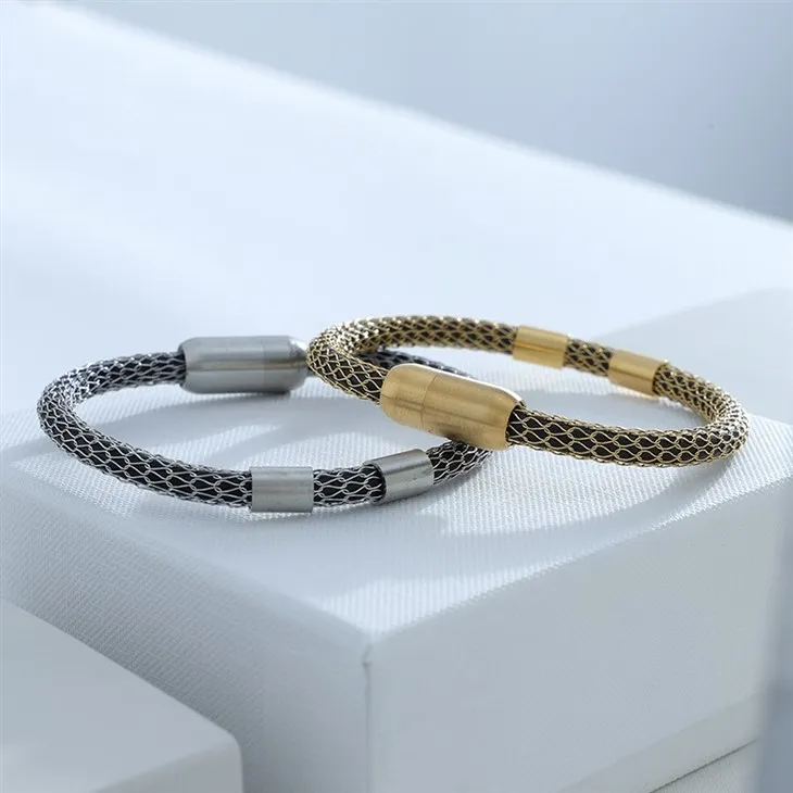 316L Stainless Steel Silicone Magnetic Buckle Bracelet – Wholesale & Customizable factory